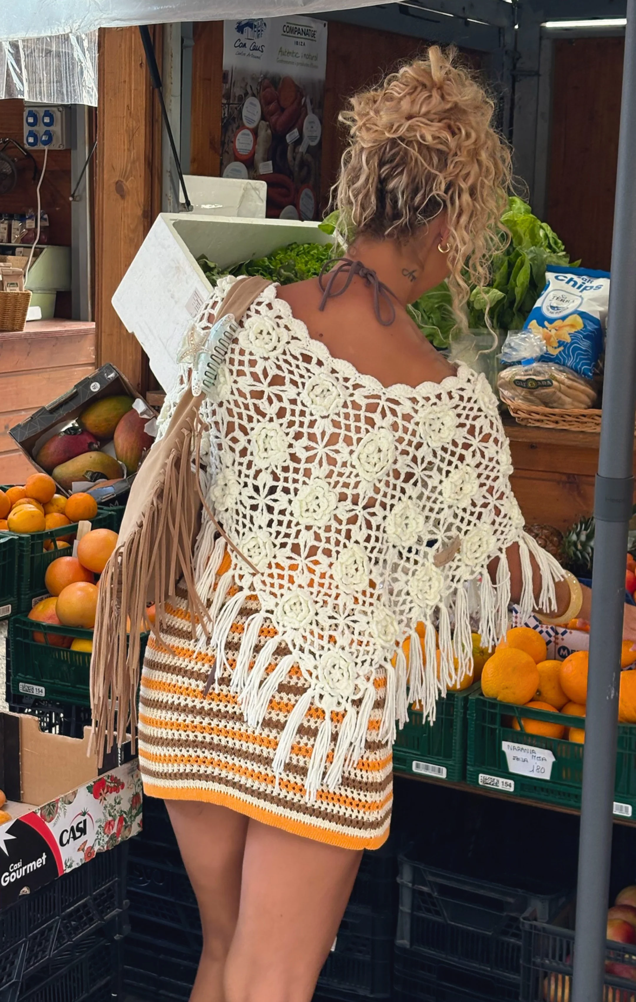 Cookie Crochet Mini Skirt - Image 6