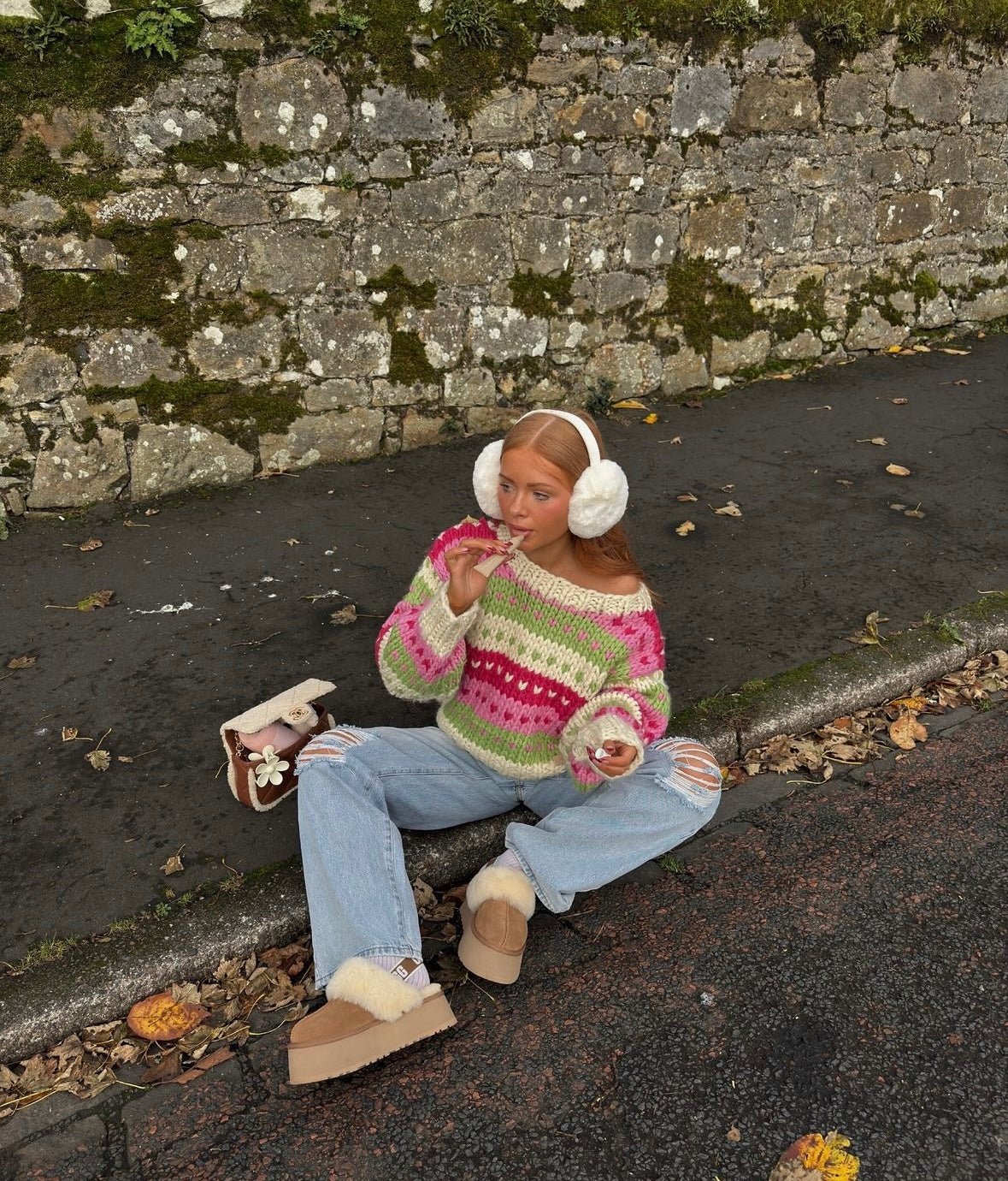 Ginger Bread Fairisle Jumper - Image 3