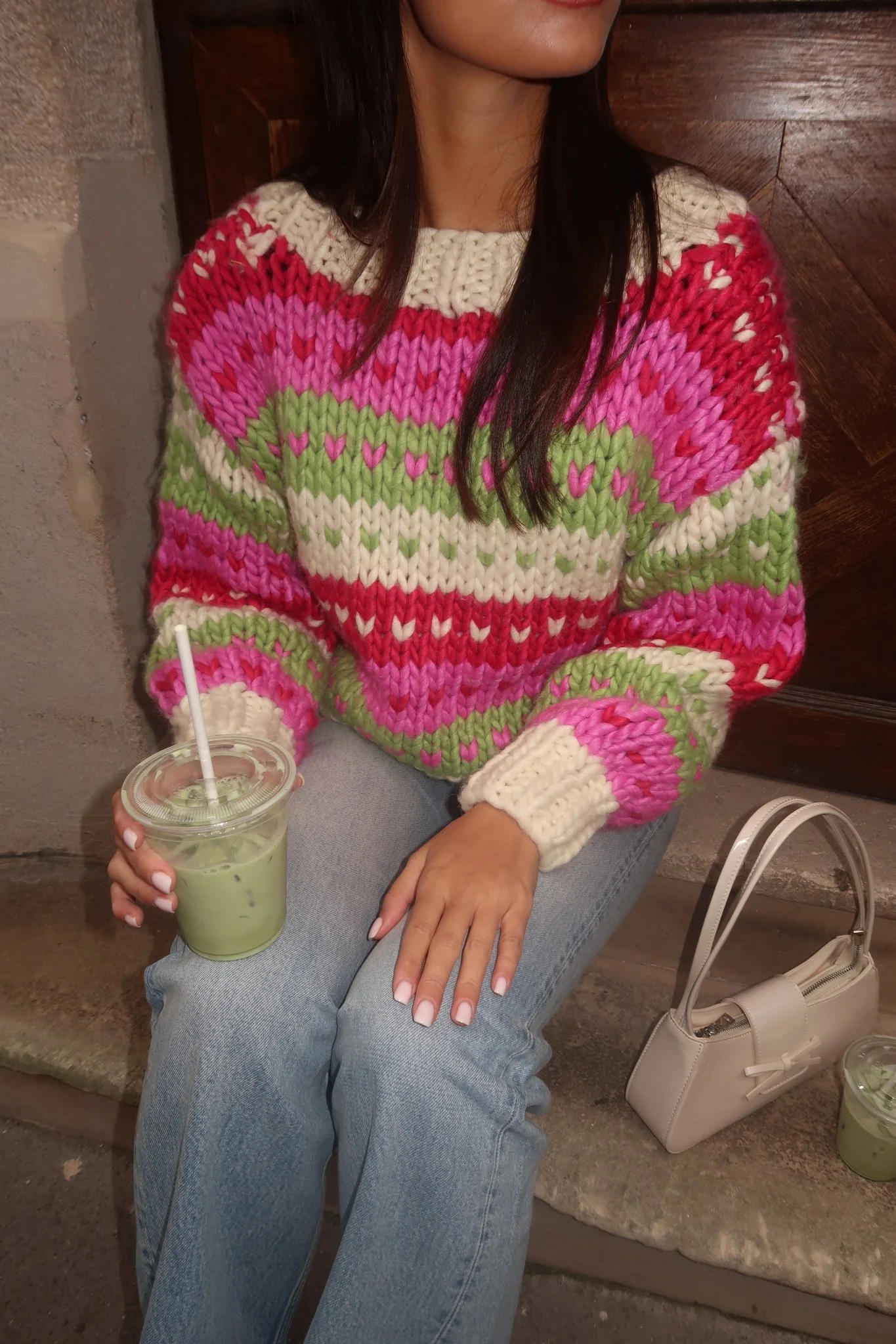 Ginger Bread Fairisle Jumper - Image 8