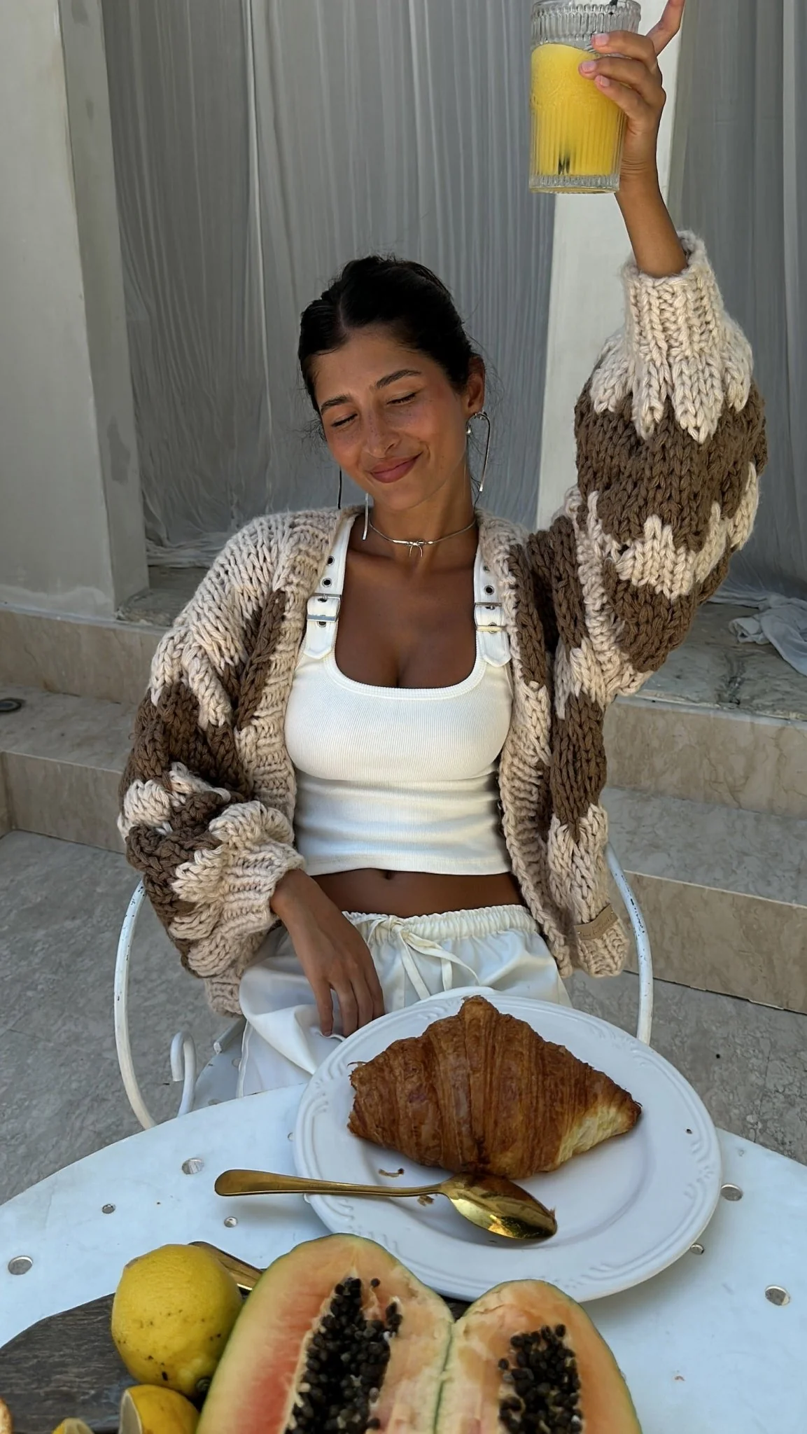Latte Hugs & Kisses Cardigan - Image 6