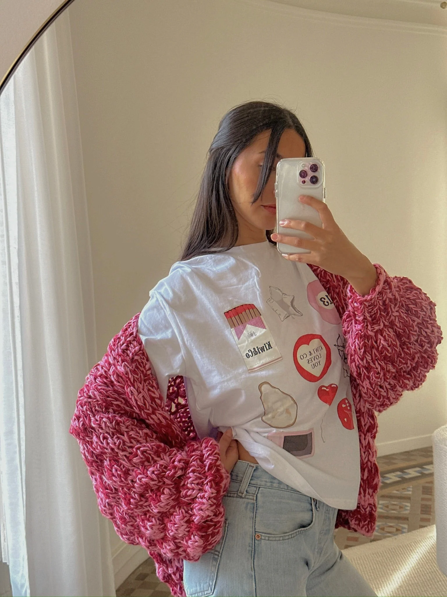 "Kiwi Loves You" Oversized Tee - Image 6