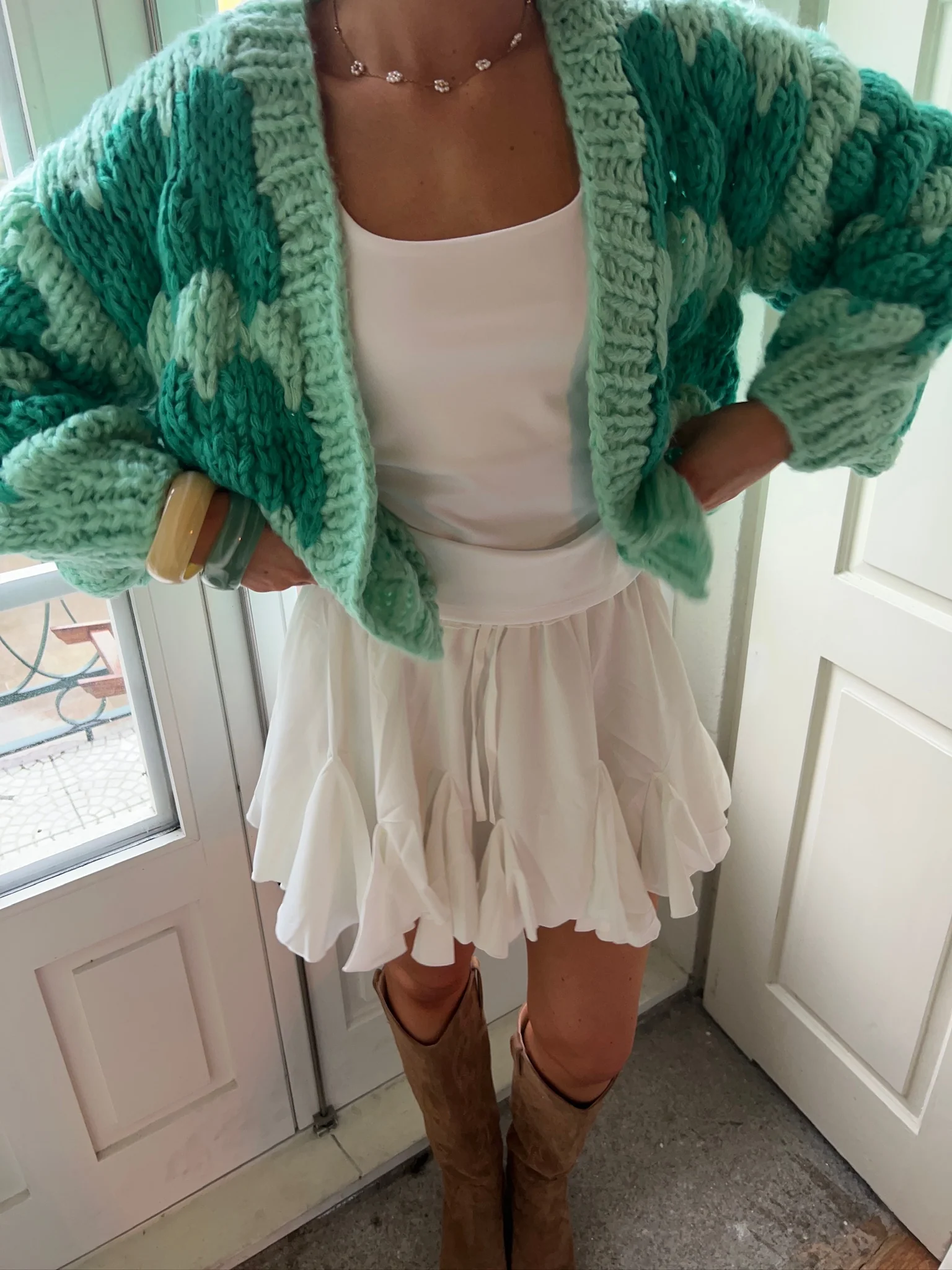 Mint Gelato Hugs & Kisses Cardigan - Image 6