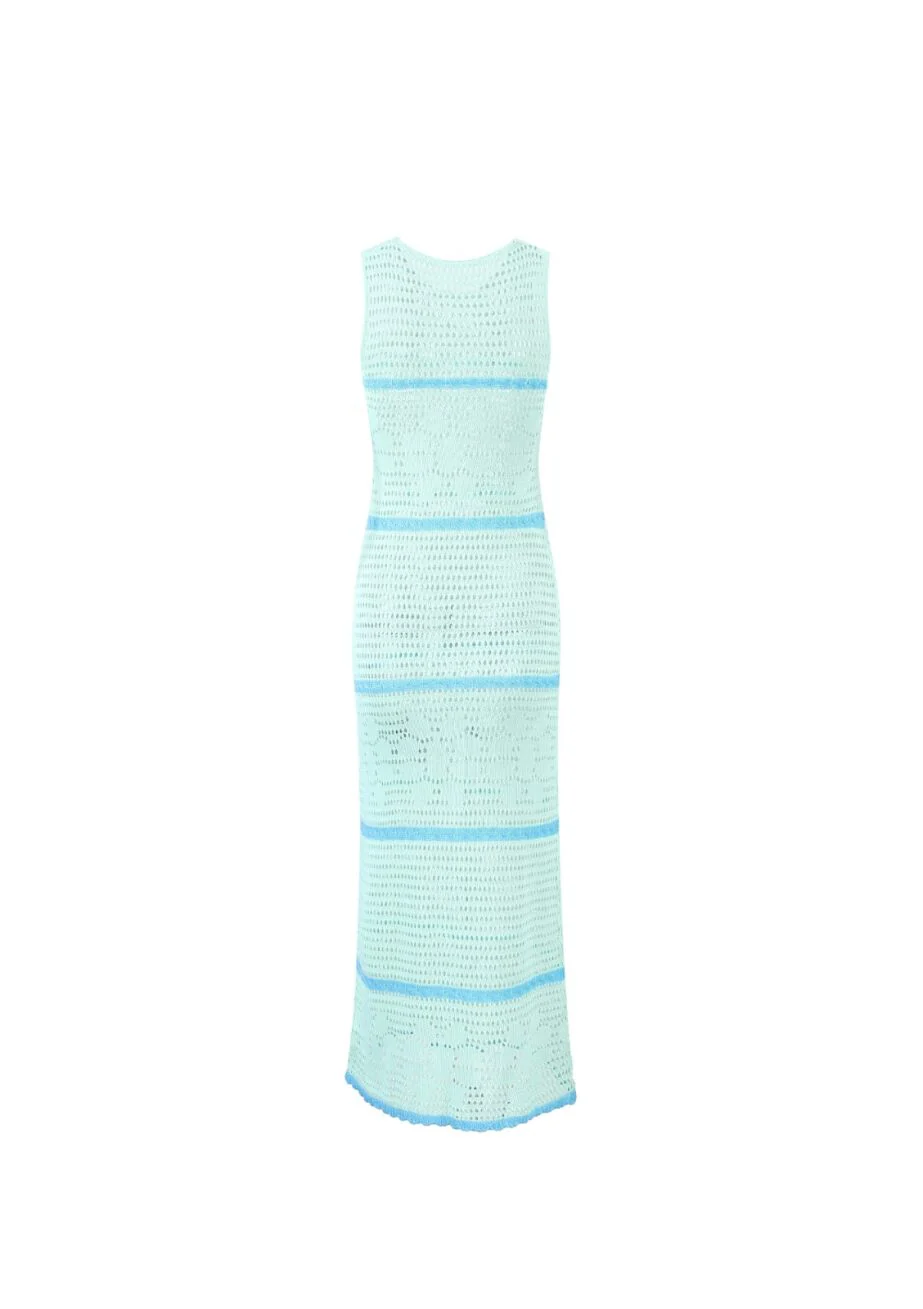 Oasis Crochet Maxi Dress - Image 8