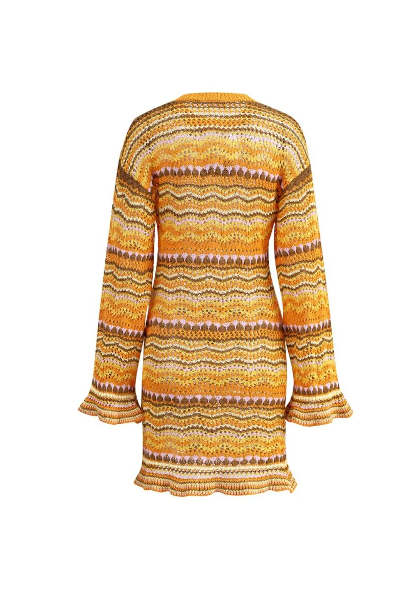 Papaya Walking On Sunshine Mini Dress - Image 8