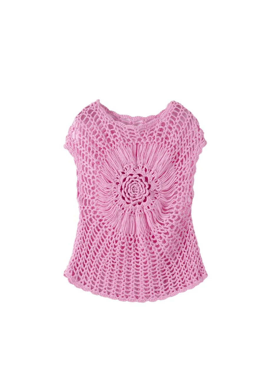 Piggy Cora Crochet Top - Image 2