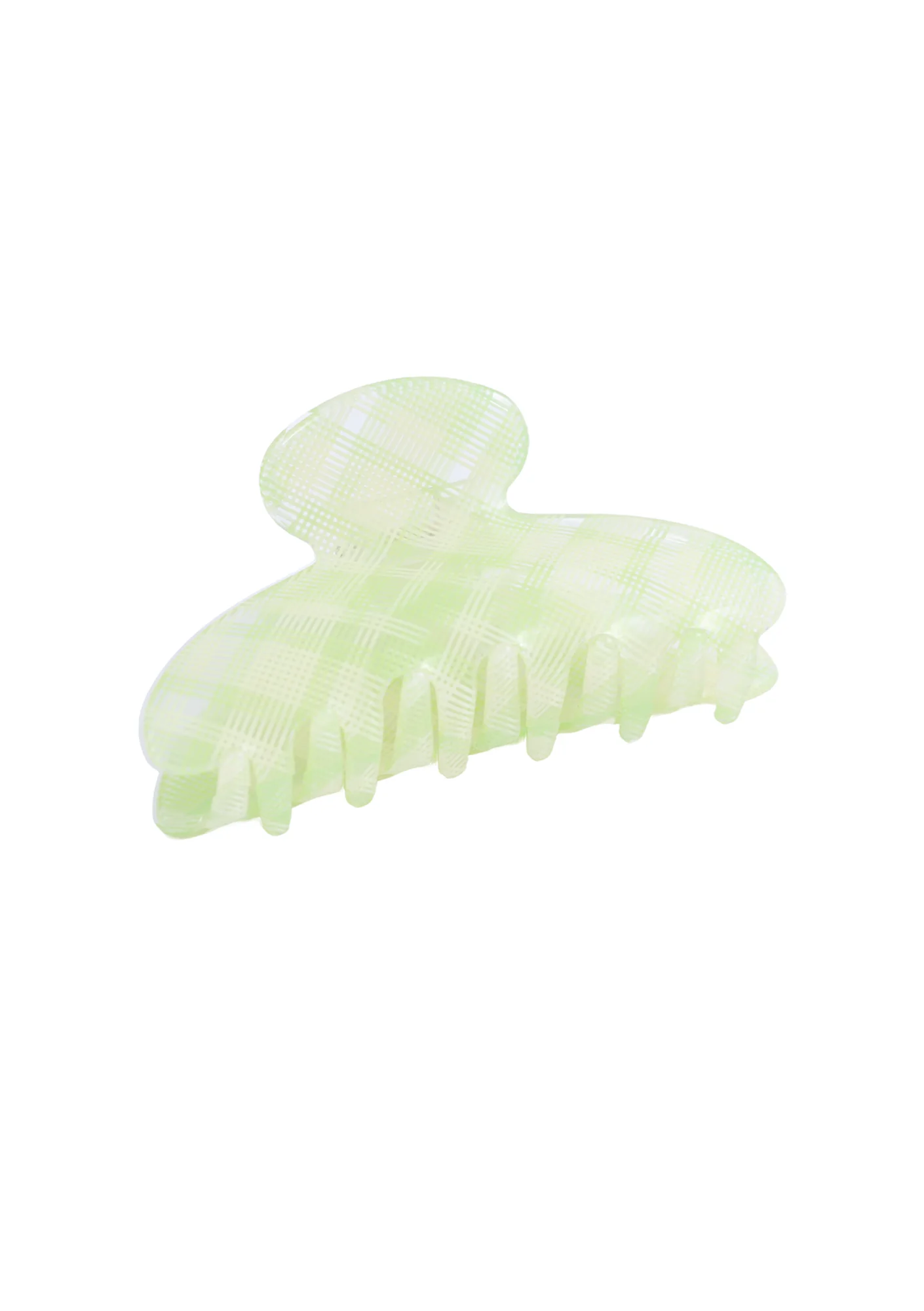Plaid Claw Clip