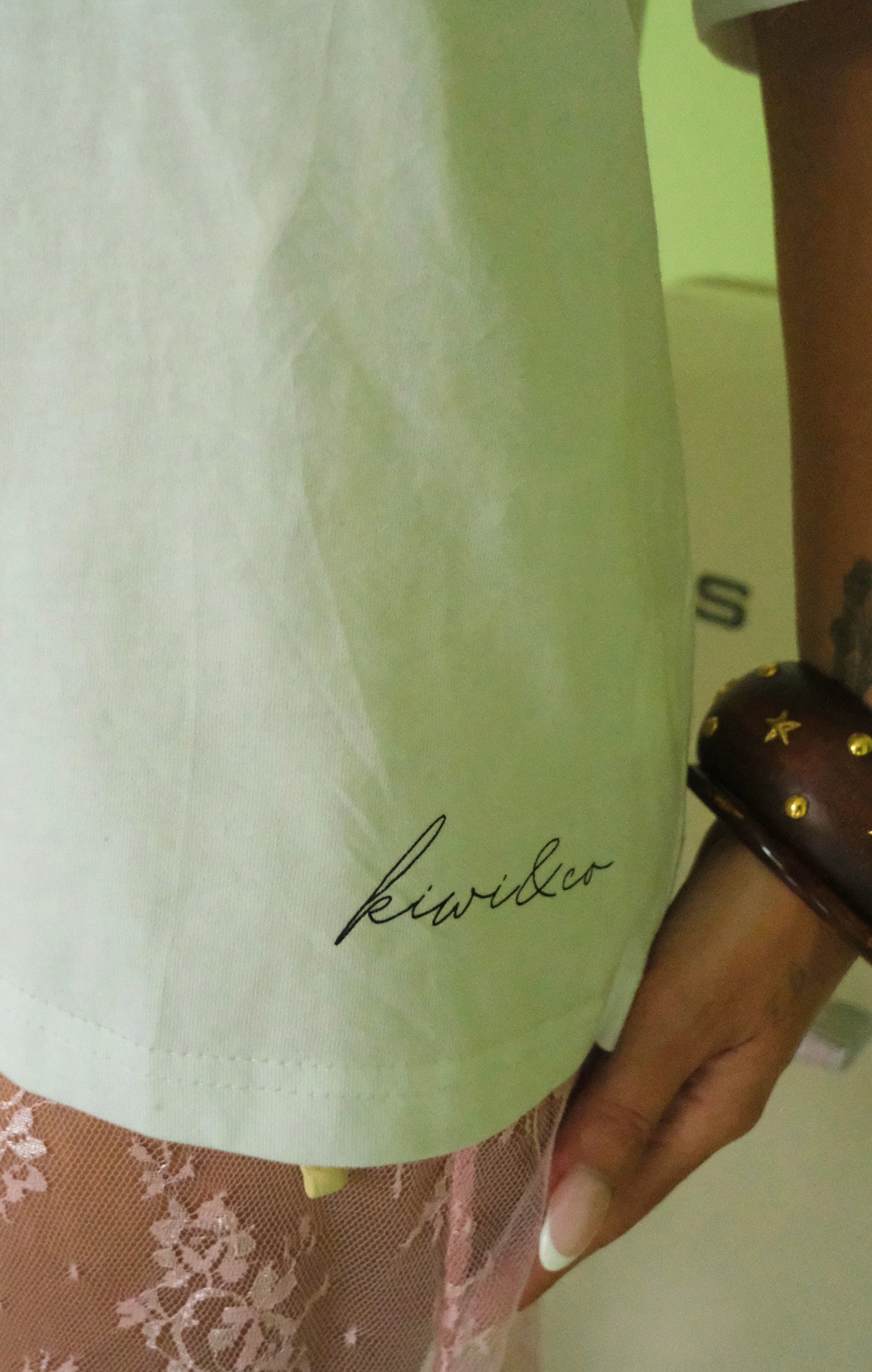 Stripped Oversized Tee - Image 5